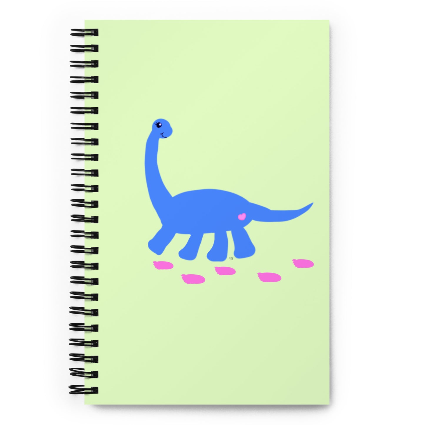 Sweet Dino Blueberry Spiral Notebook