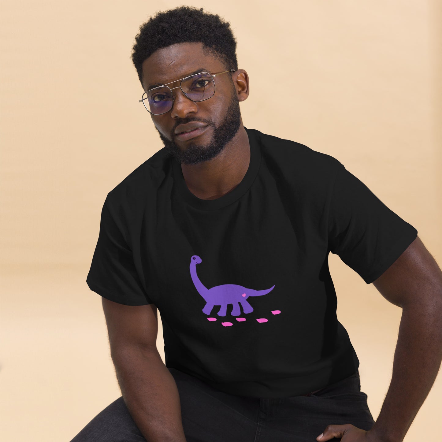 Sweet Dino Classic Tee (Purple Grape)