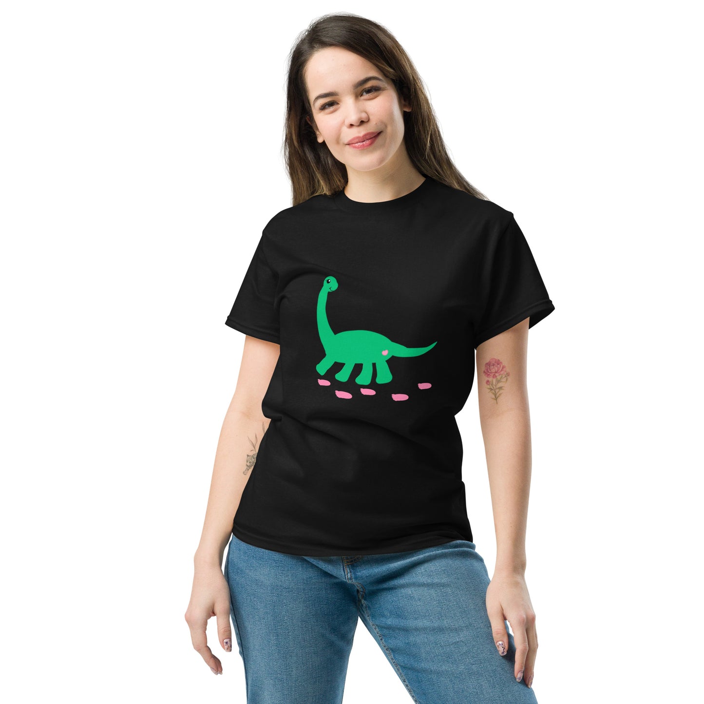 Sweet Dino Classic Tee (Green Lime)