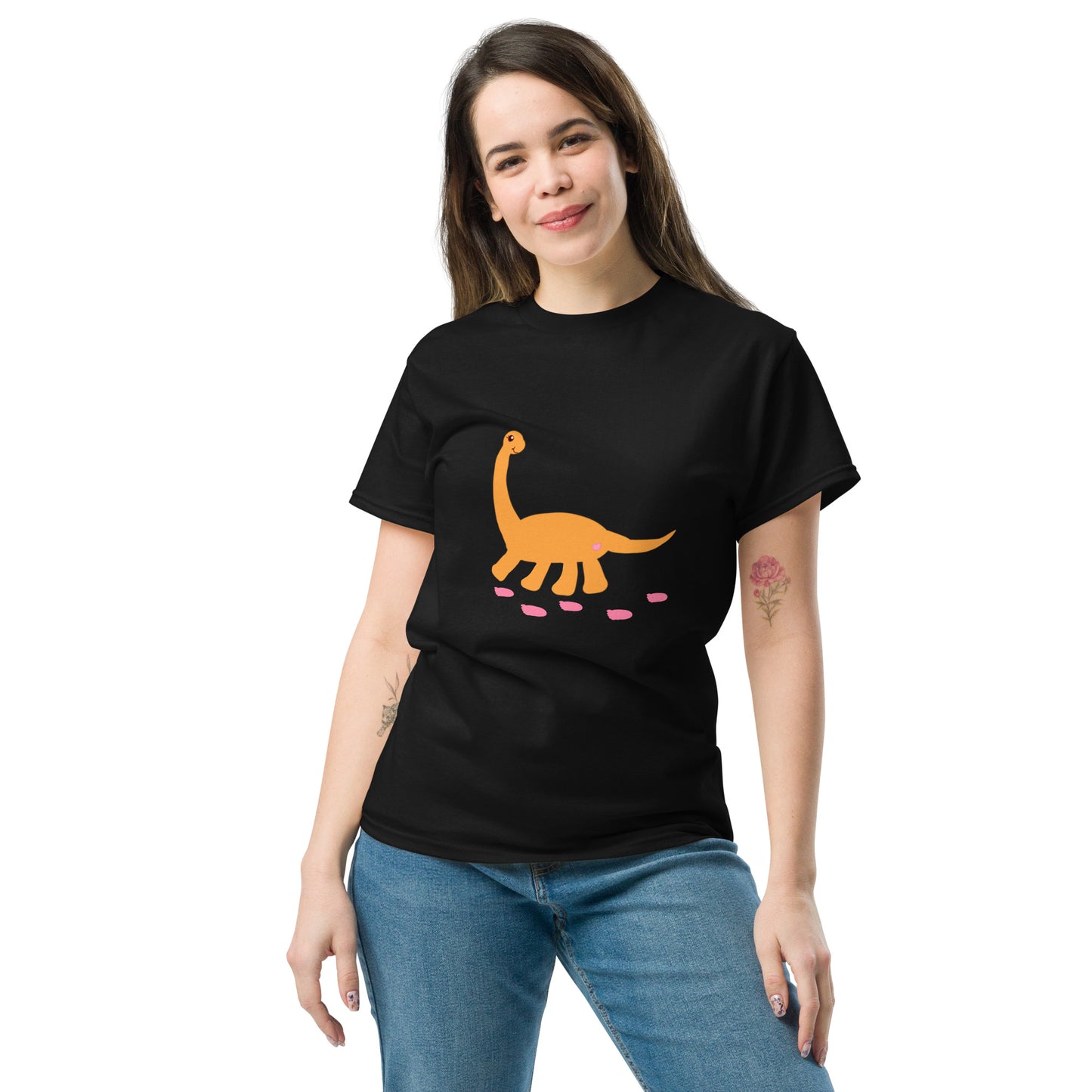 Sweet Dino Classic Tee (Tangerine Orange)