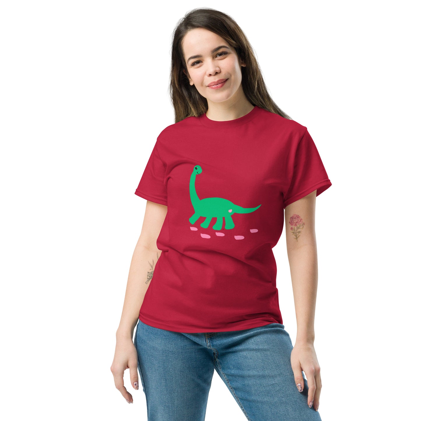 Sweet Dino Classic Tee (Green Lime)