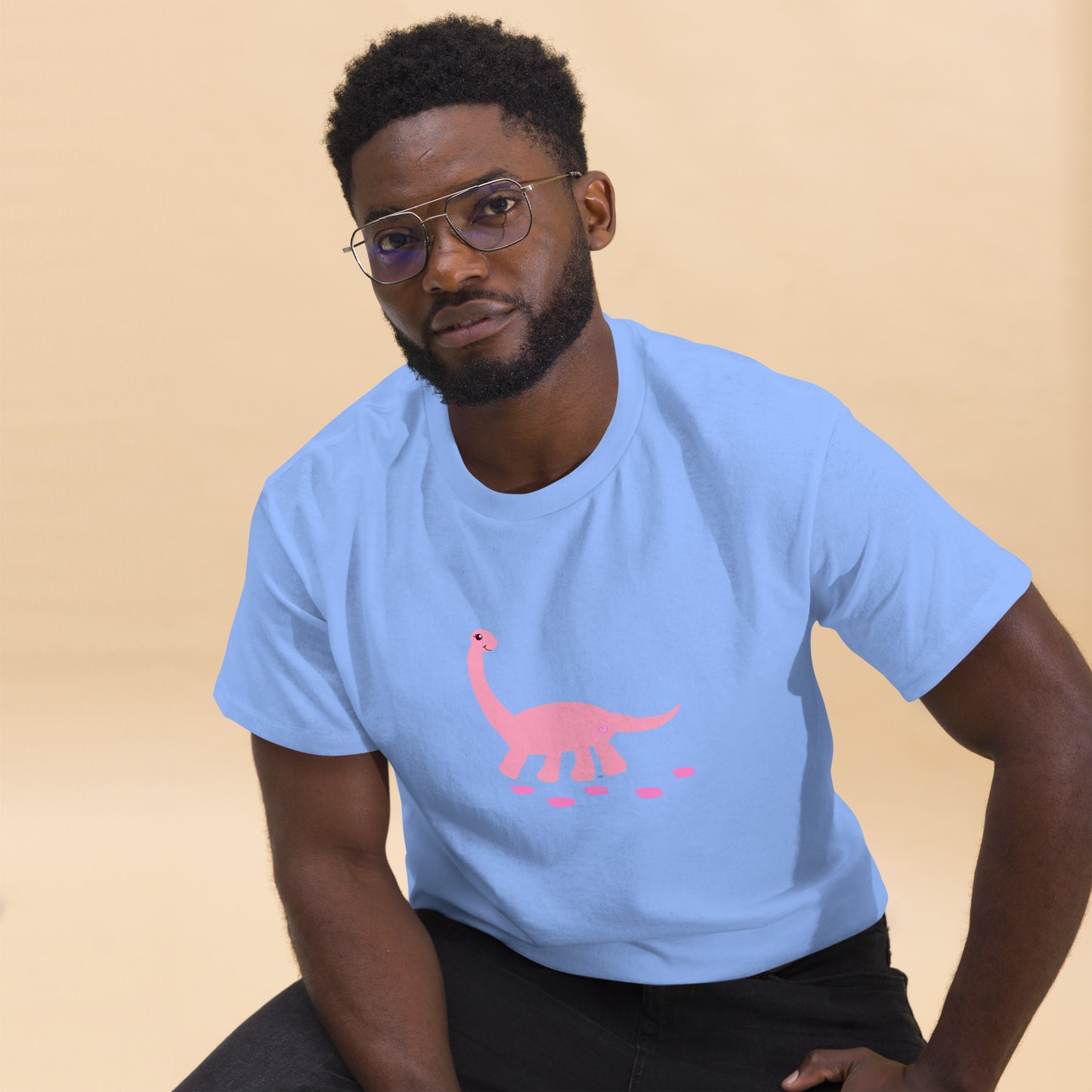 Sweet Dino Classic Tee (Strawberry Pink)