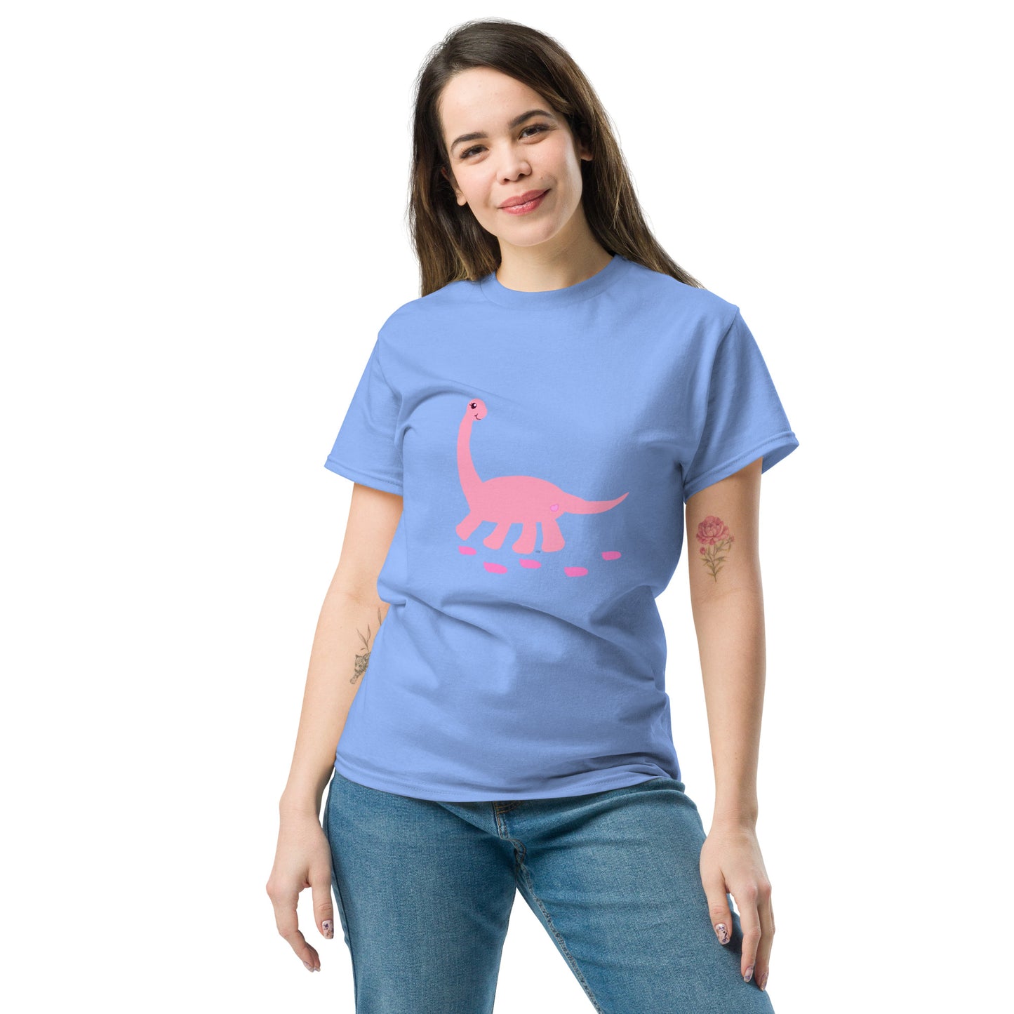 Sweet Dino Classic Tee (Strawberry Pink)