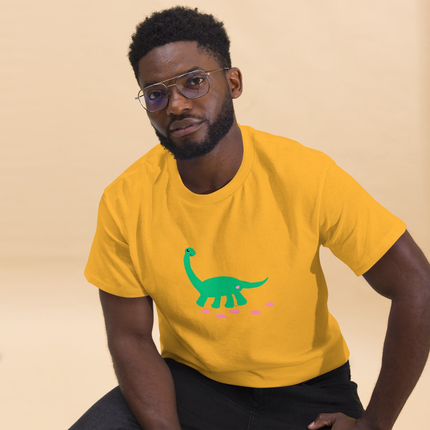 Sweet Dino Classic Tee (Green Lime)