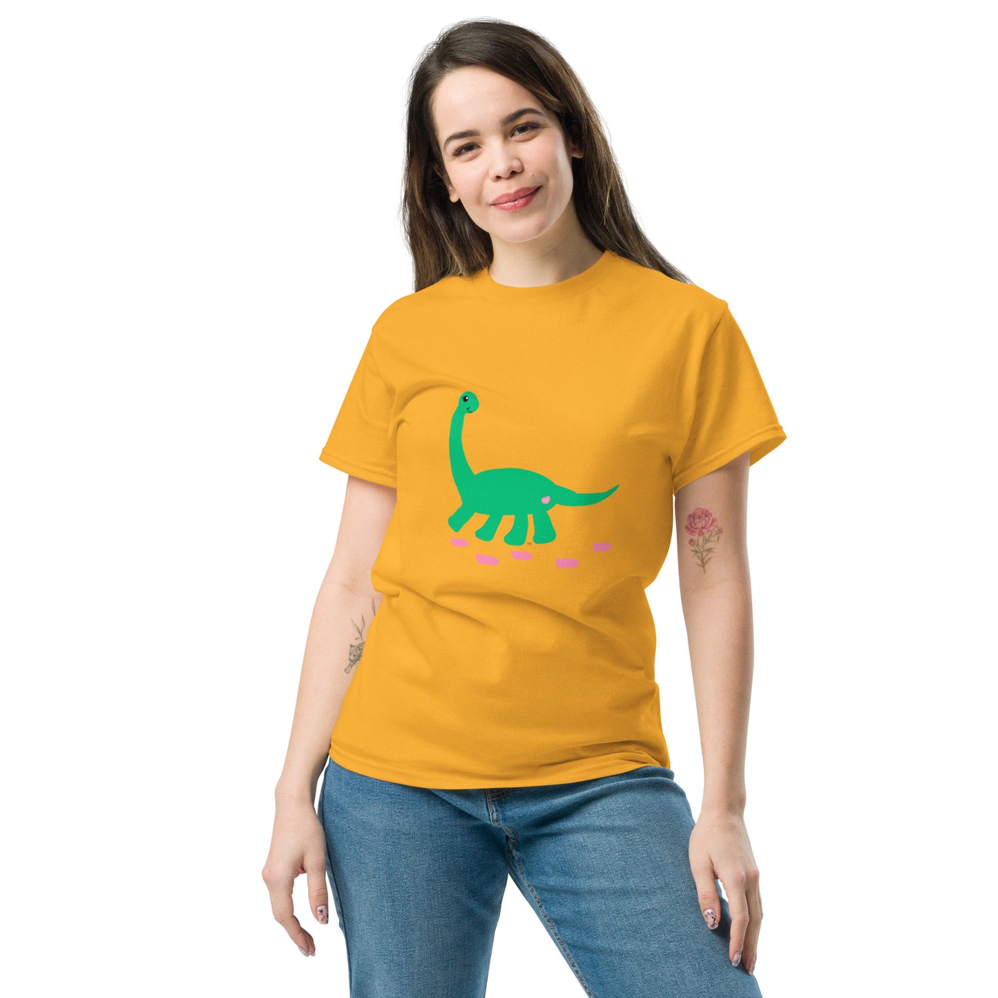 Sweet Dino Classic Tee (Green Lime)