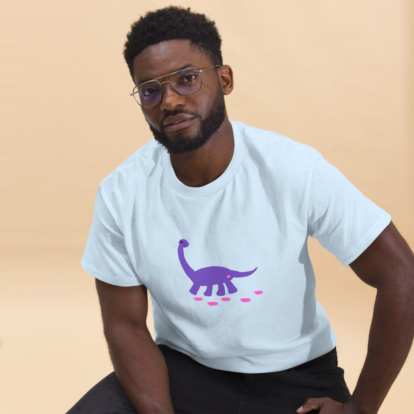 Sweet Dino Classic Tee (Purple Grape)