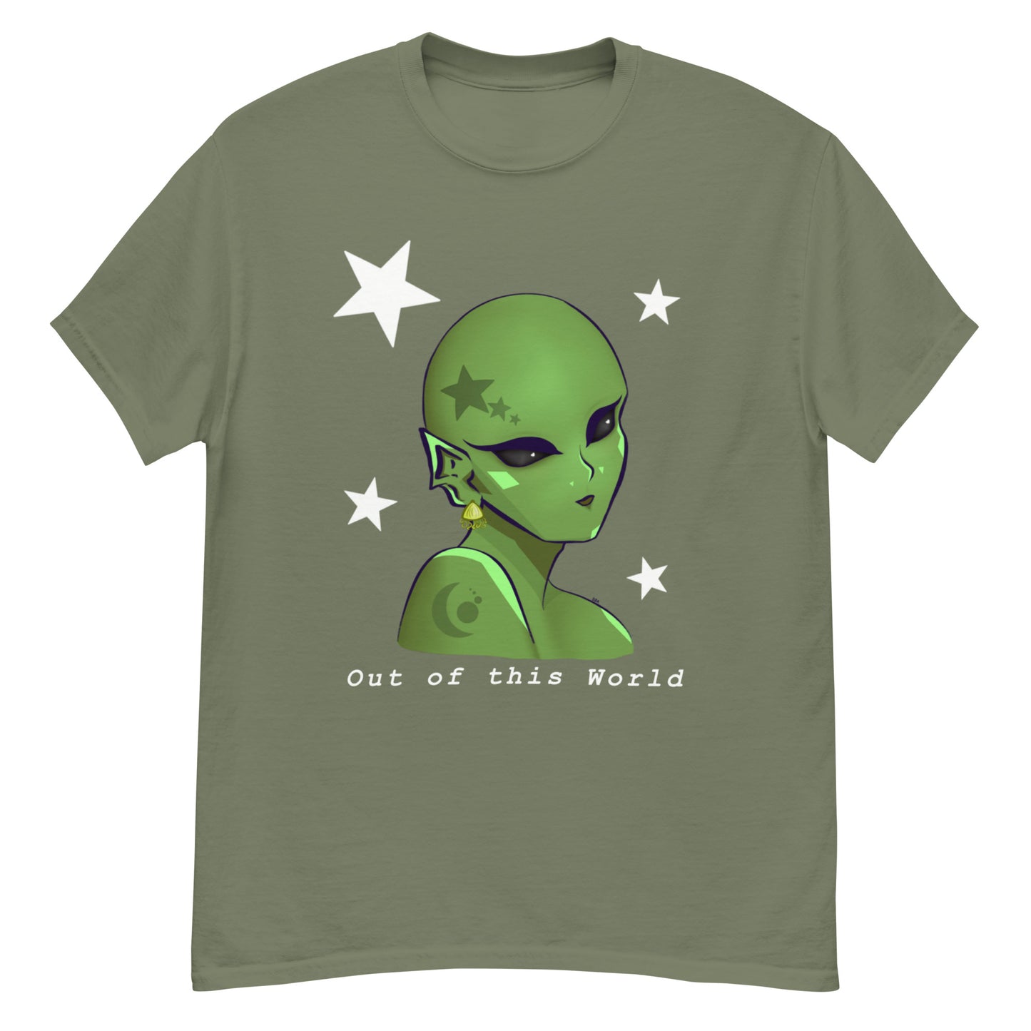 Pretty Alien Tee (Green)