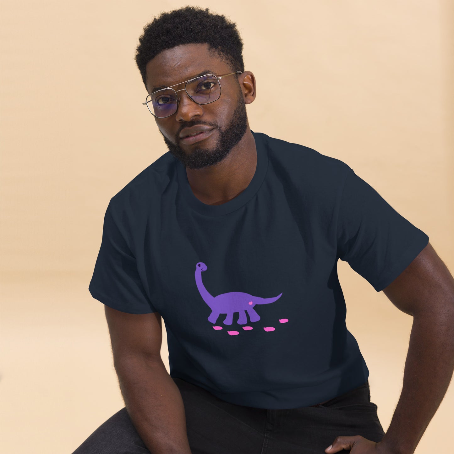 Sweet Dino Classic Tee (Purple Grape)