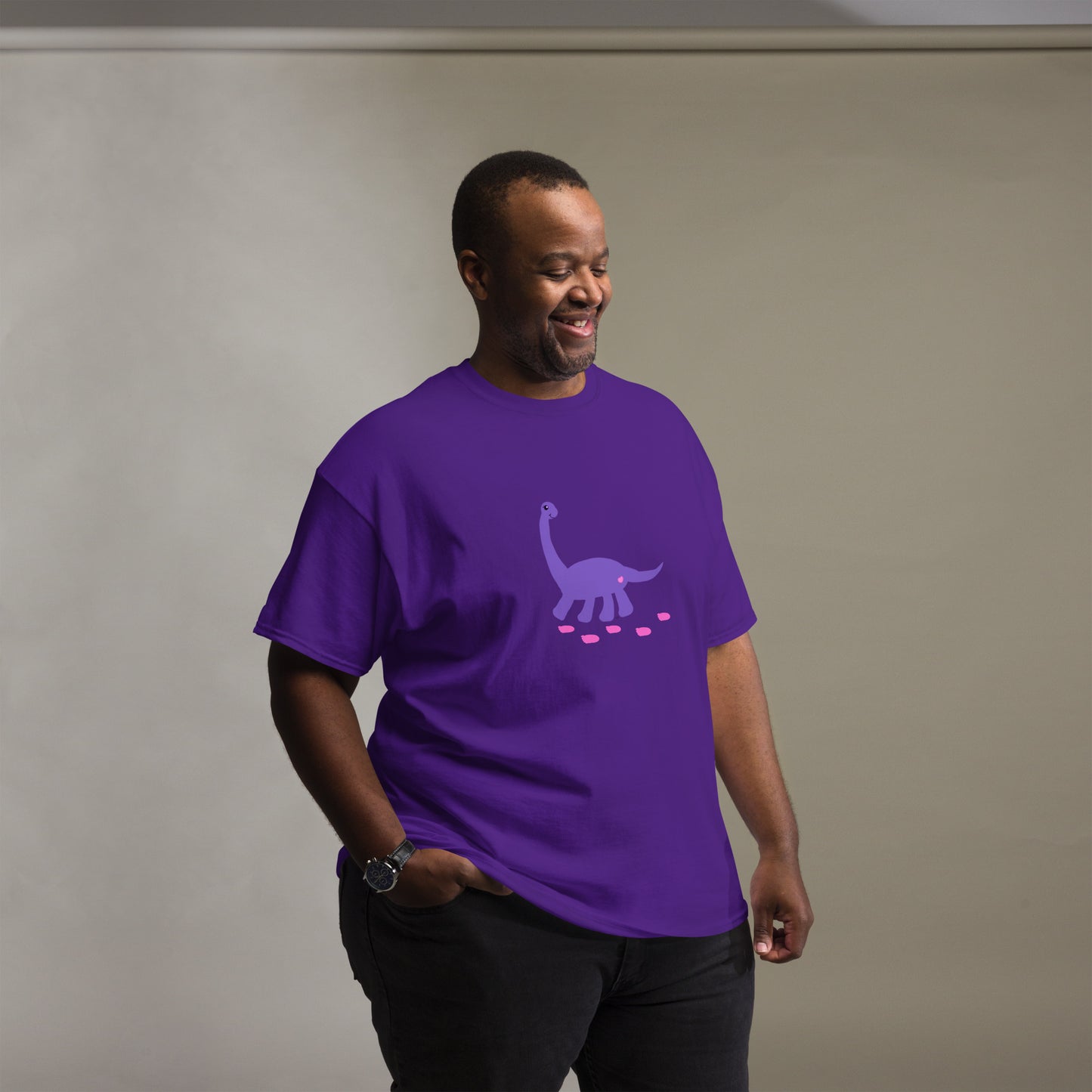 Sweet Dino Classic Tee (Purple Grape)