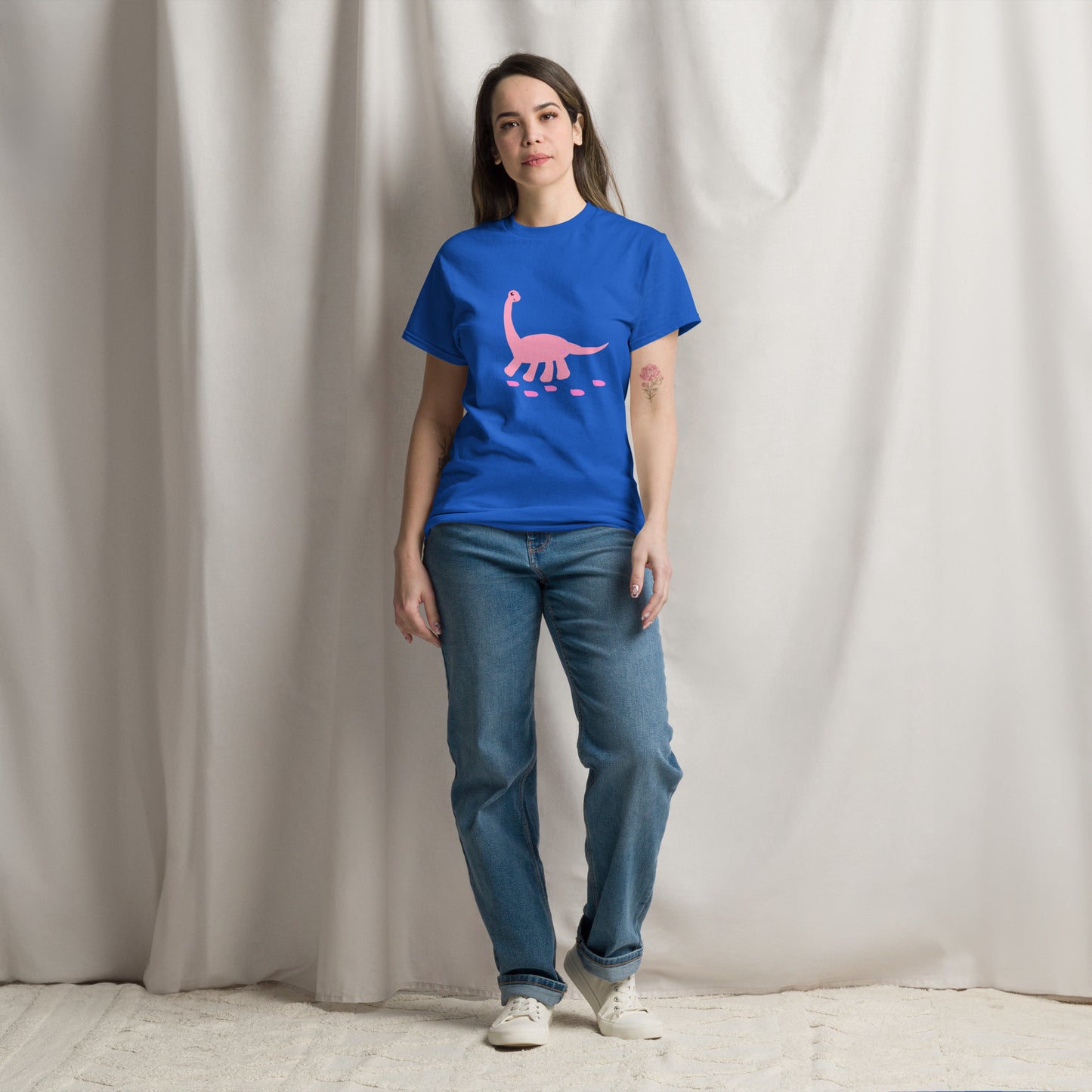 Sweet Dino Classic Tee (Strawberry Pink)