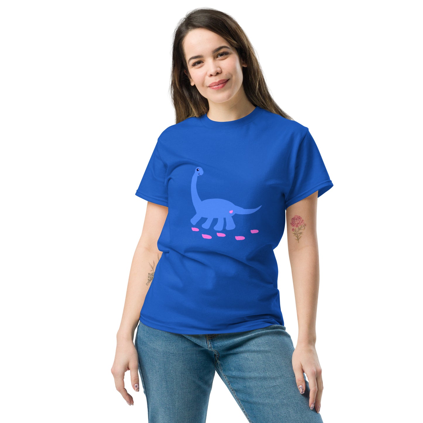 Sweet Dino Classic Tee (Blueberry Blue)