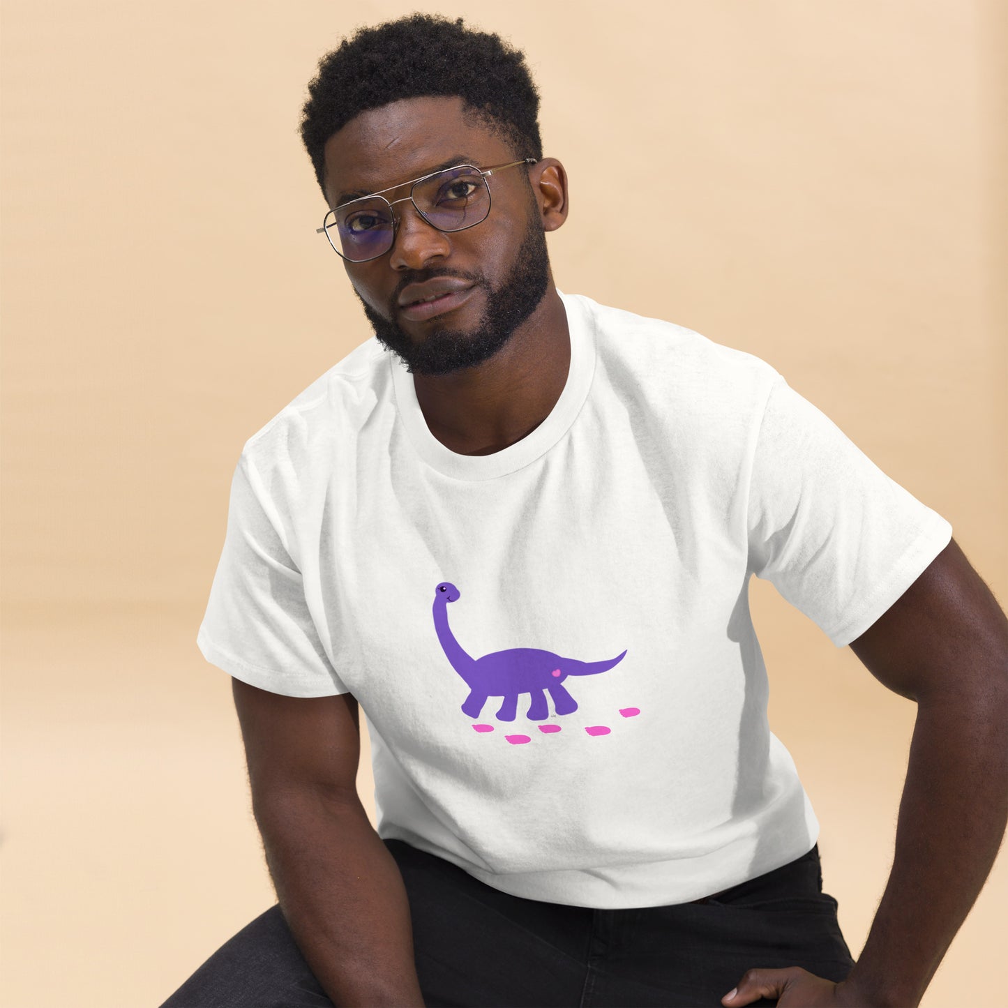 Sweet Dino Classic Tee (Purple Grape)