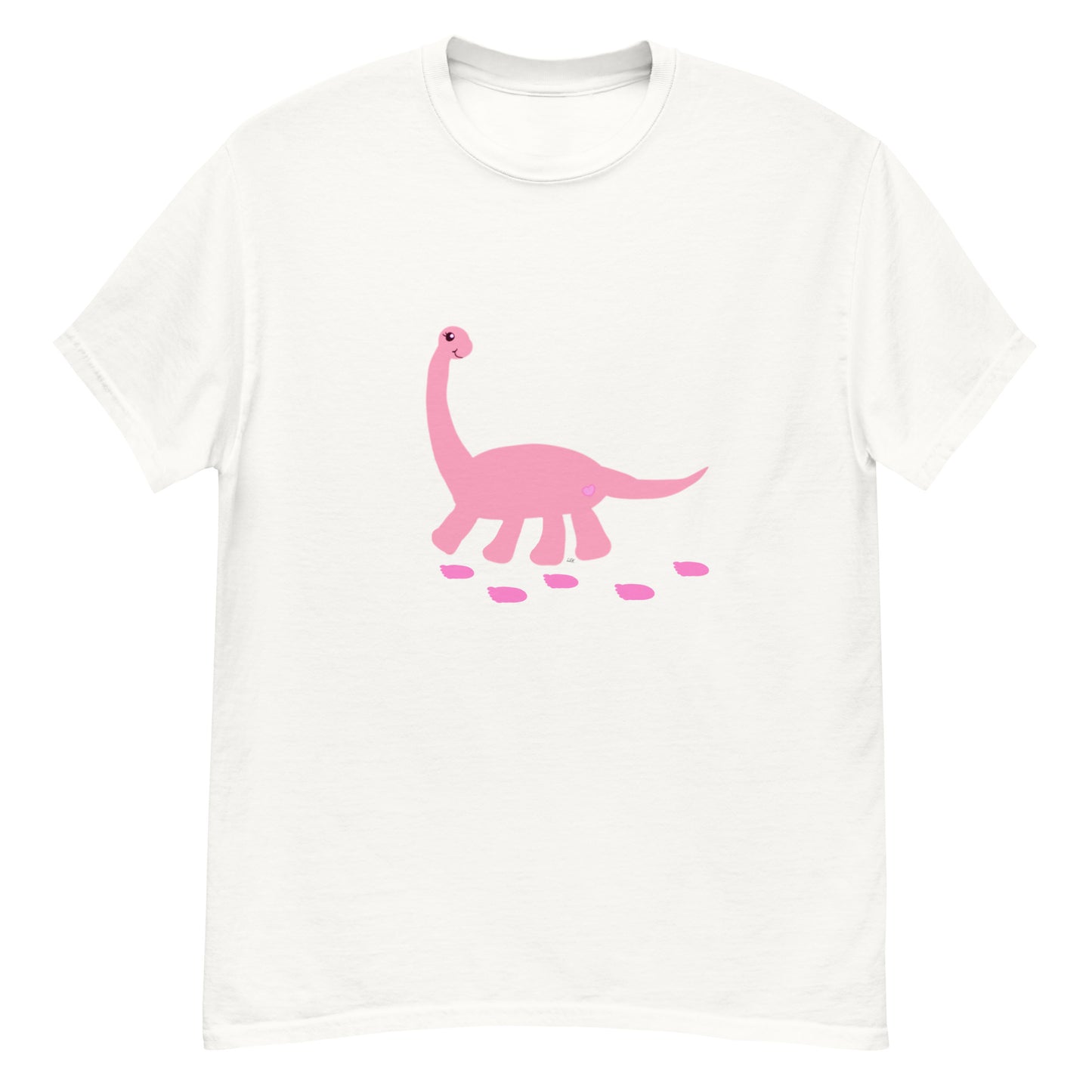 Sweet Dino Classic Tee (Strawberry Pink)