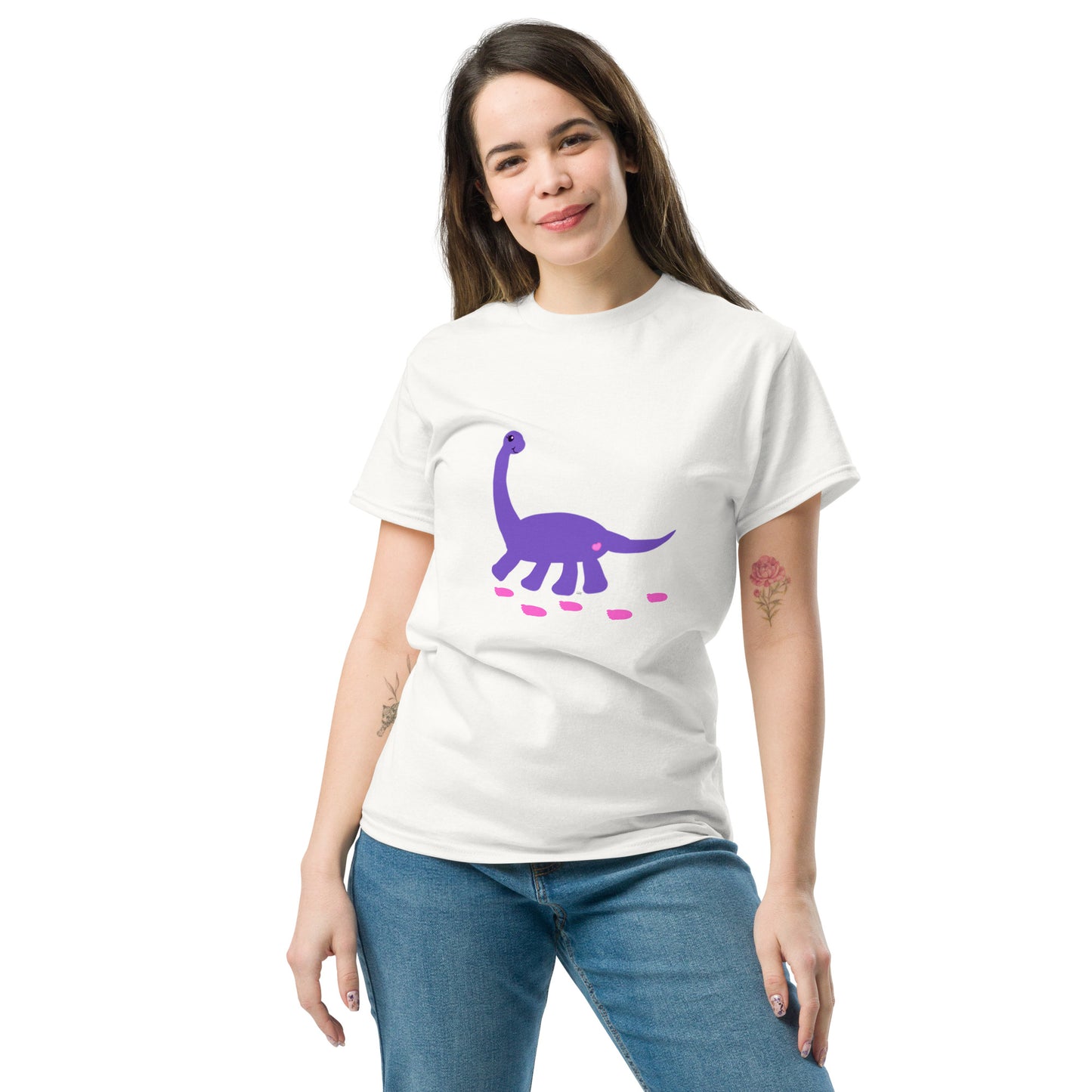 Sweet Dino Classic Tee (Purple Grape)